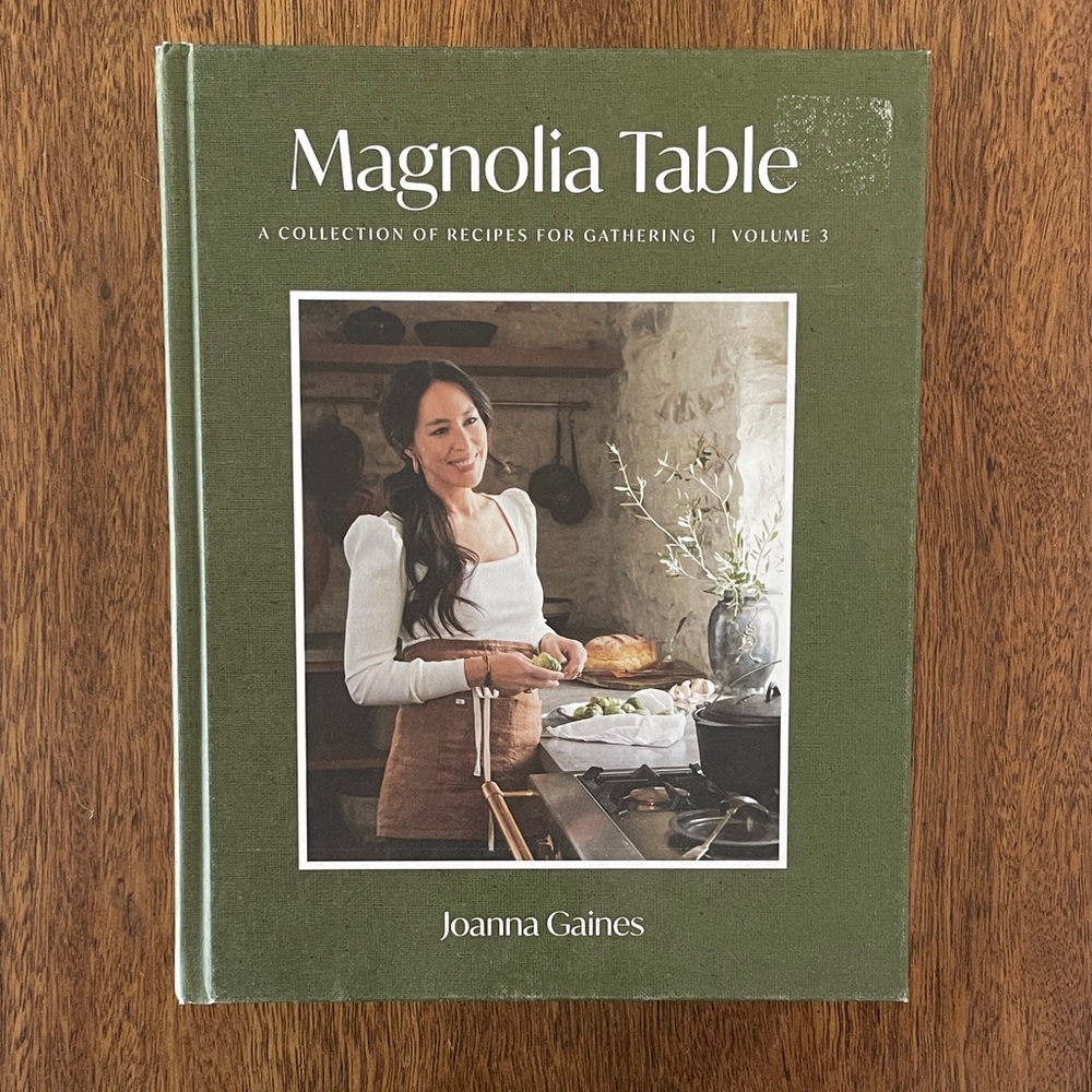 Magnolia Table Cookbook - Elegant Green Cover